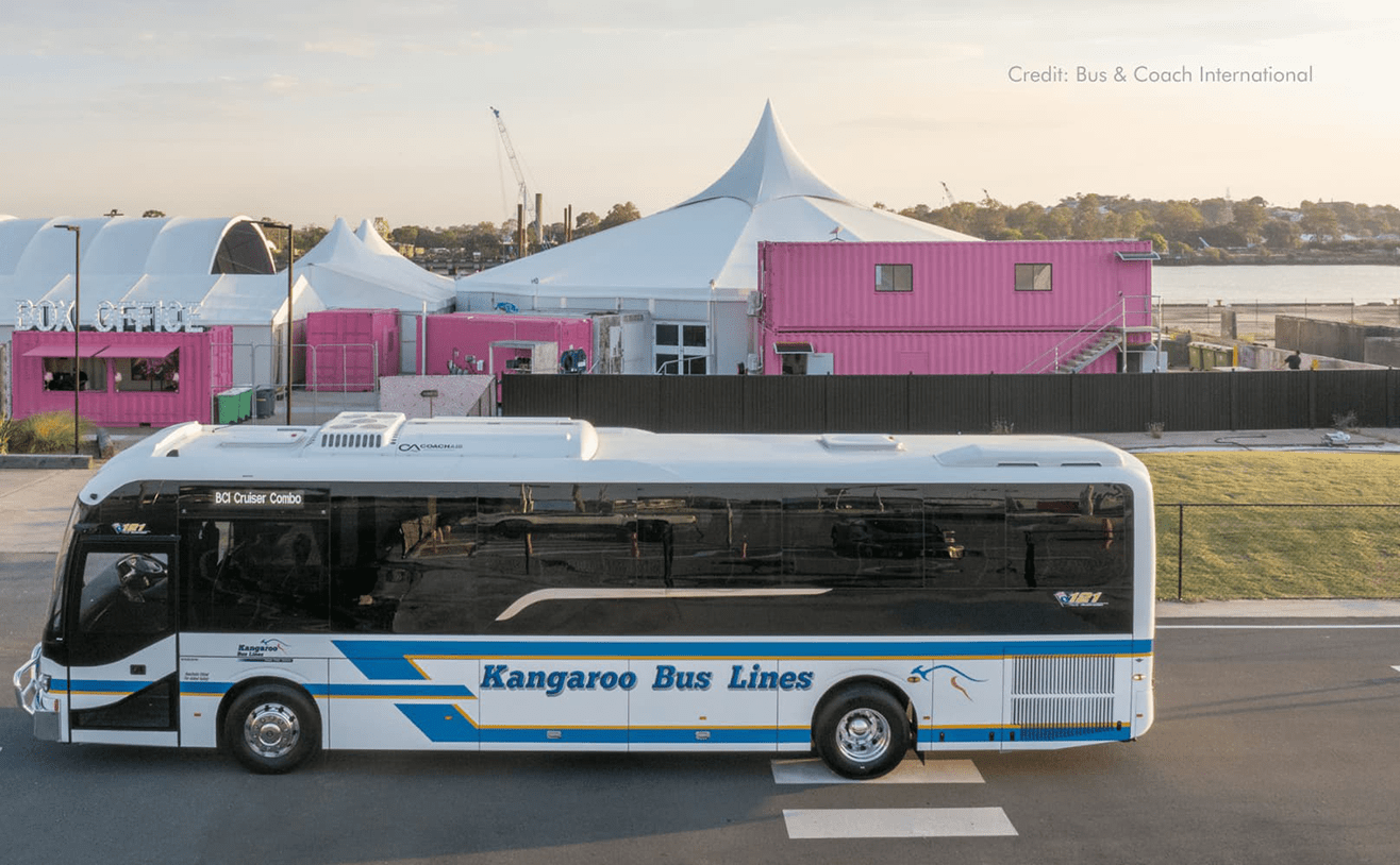 BCI - Kangaroo Bus Lines - Coachair CA40 BCI - Kangaroo Bus Lines - Coachair CA40